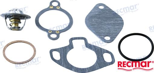 MERCRUISER 140·THERMOSTAT & GASKET GM V6 & V8 4.5L MPI 6.2L MPI | OEM  807252Q4 | RECMAR