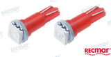 BULB 12V, 1.2W RED  (PACK 2) | OEM  863946 | BULBS | RECMAR