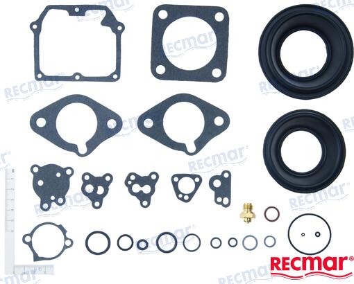 VOLVO PENTA CARBURETOR KIT | OEM  875407 | AQ100, 105A, 110, 115, 120 AQ130A, B AQ165A | RECMAR