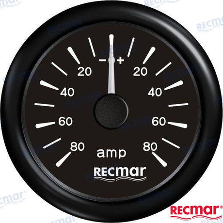 ANMETER ±80A BLACK | OEM  06200 | INSTRUMENTATION | RECMAR