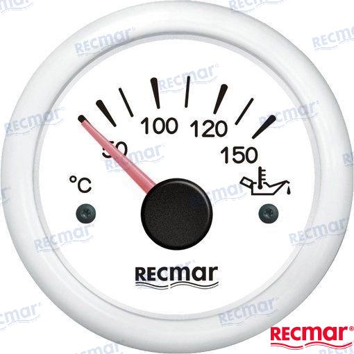 OIL TEMPERATURE 50/150ºC WHITE | OEM  14305 | INSTRUMENTATION | RECMAR