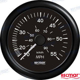 SPEEDOMETER 0/55 MPH BLACK | OEM  18203 | INSTRUMENTATION | RECMAR