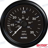 SPEEDOMETER 0/35 MPH BLACK | OEM  18204 | INSTRUMENTATION | RECMAR