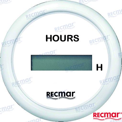 HOURMETER WHITE | OEM  39200 | INSTRUMENTATION | RECMAR