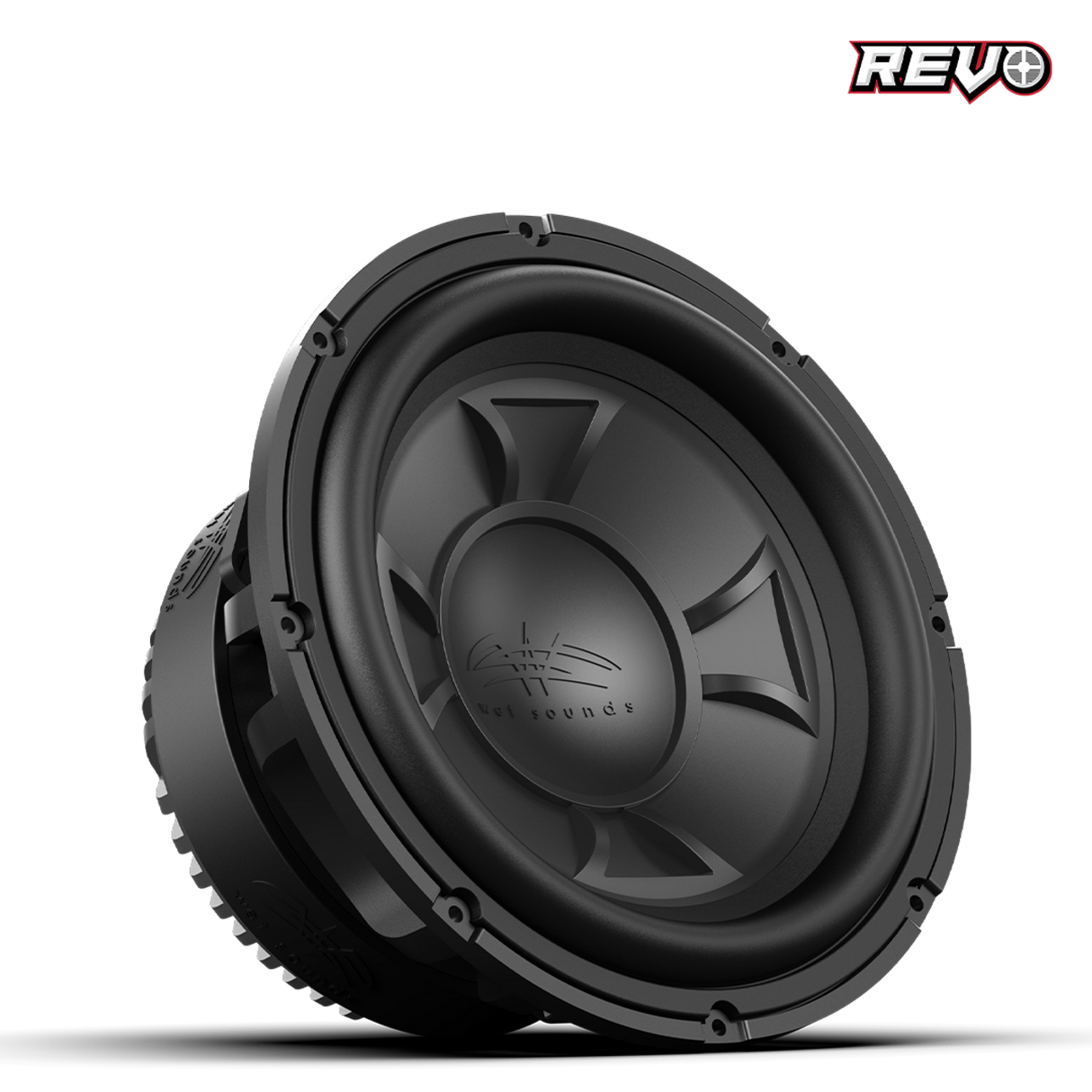 REVO 12 XXX V4-B | Wet Sounds REVO Series XXX 12-inch SPL Marine Subwoofer - Dual 2Ω Black