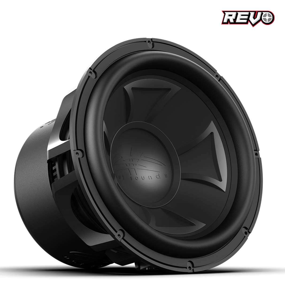 REVO 15 XXX V4-B | Wet Sounds REVO Series XXX 15-inch SPL Marine Subwoofer - Dual 2Ω Black