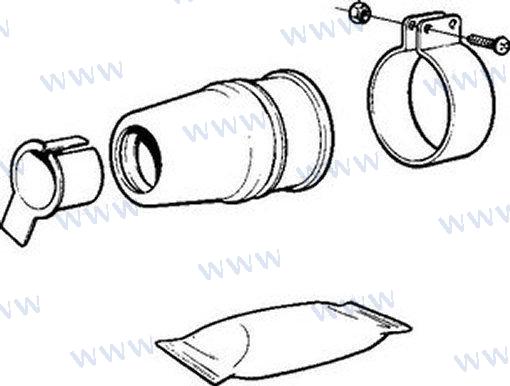 VOLVO PENTA SEAL KIT | OEM  3819722 | ORIGINAL | ORIGINAL PRODUCT