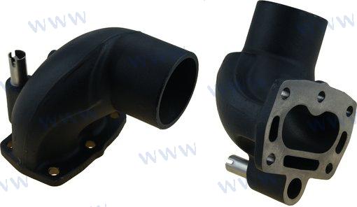 VOLVO PENTA EXHAUST ELBOW | OEM  831834-7 | AQ170B, C | ORIGINAL PRODUCT