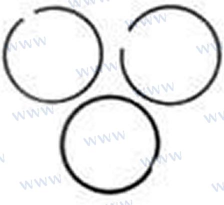 PISTON RING SET VOLVO PENTA  | OEM  861955 | ORIGINAL | ORIGINAL PRODUCT