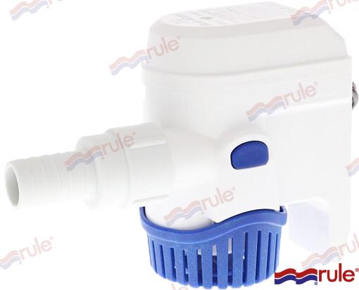 AUTOMATIC BILGE PUMP 12V 1.9A  500 GPH | OEM  500 | PUMPS | RULE