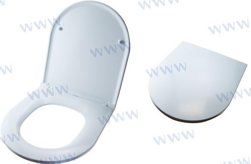 PLASTIC TOILET SOFT CLOSE SEAT | OEM  100103 | TOILETS | SEAFLOW