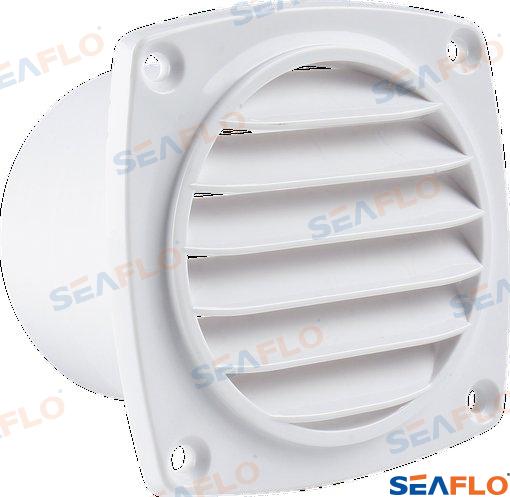 ROUND LOUVER AIR VENT 63,5*93,5 MM - WHI | OEM  101 | HARDWARE | SEAFLOW