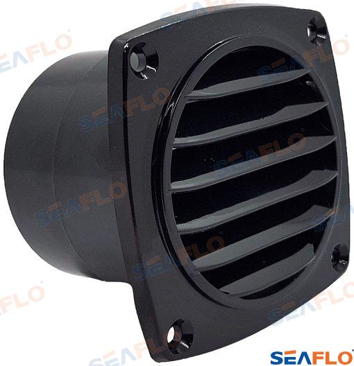 ROUND LOUVER AIR VENT 63,5*93,5 MM - BLA | OEM  201 | HARDWARE | SEAFLOW