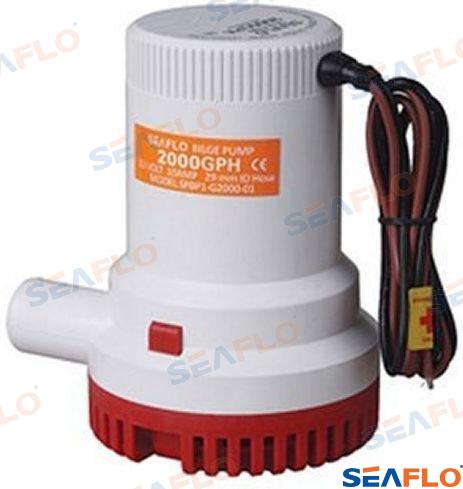 SUMMERGIBLE BILGE PUMP 2000GPH 12V | OEM  1G200001 | PUMPS | SEAFLOW