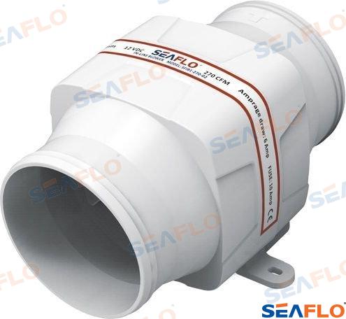 IN-LINE BLOWER 12V 4"/105 | OEM  127002 | HULL | SEAFLOW