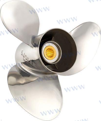 MERCRUISER STAINLESS ALUMINUM PROPELLER | OEM  1431-130-19 | STAINLESS | SOLAS