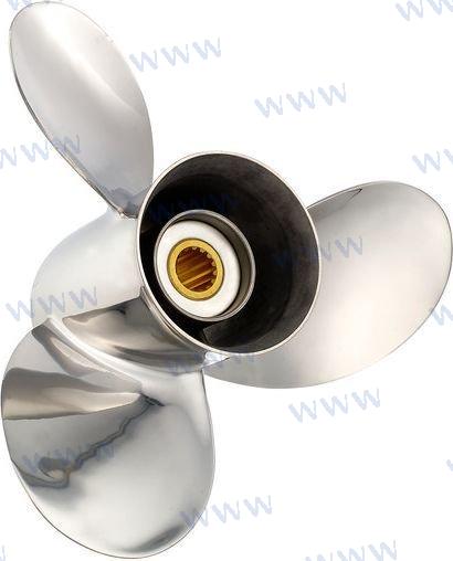 HONDA STAINLESS PROPELLER | OEM  1551-140-24 | STAINLESS | SOLAS