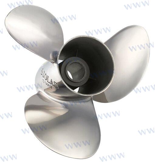 STAINLESS PROPELLER NEW SATURN | OEM  3432-130-19 | STAINLESS | SOLAS