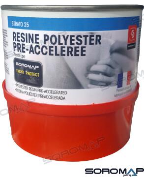 POLYESTER RESIN 375 GRS. | OEM  140090 | MAINTENANCE | SOROMAP