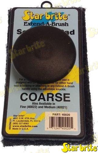 SCRUB PAD COARSE BROWN | OEM  40020 | MAINTENANCE | STARBRITE