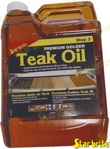 PREMIUM GOLDEN TEAK OIL 1 GAL. | OEM  85100 | MAINTENANCE | STARBRITE