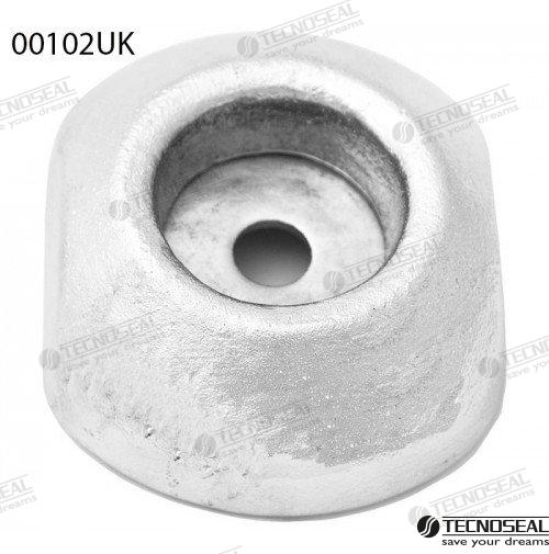 SINGLE ANODE RUDDER 70 MM UK | OEM  00101UK | ANODES | TECNOSEAL