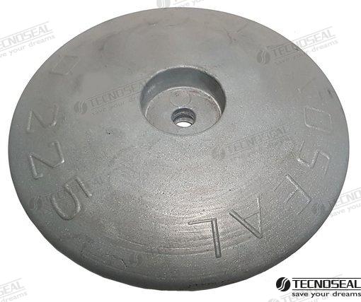 SINGLE ANODE IN ZINC ALLOY FOR RUDDER | OEM  00107 | ANODES | TECNOSEAL