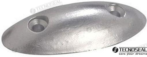 ANODE OVAL 100X38 | OEM  00200 | ANODES | TECNOSEAL