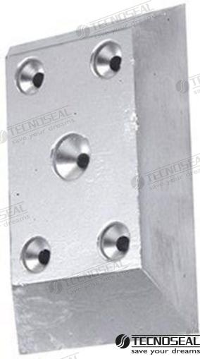 ANODE POSILLIPO 122X81X20 | OEM  00215 | ANODES | TECNOSEAL