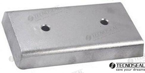 ANODE RECTANGULAR 200X100X30 | OEM  00241 | RECTANGULAR | TECNOSEAL