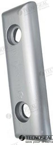 ANODE RECTANGULAR 290X90X40 | OEM  00244 | RECTANGULAR | TECNOSEAL