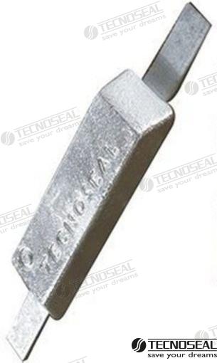 ANODE WELD ON LINGOT 1,6KG | OEM  00380 | WELD ON | TECNOSEAL