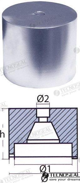 ANODE RIVA MERCURIUS 3,86KG. | OEM  00435 | RIVA | TECNOSEAL