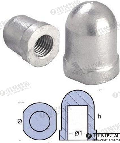 BOLT FOR SHAFT 20 MM | OEM  00490 | ANODES | TECNOSEAL