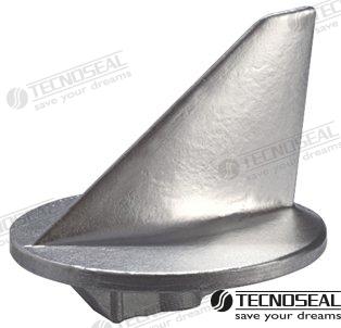 MERCRUISER SHORT SKEG FOR MERCURY 50HP | OEM  00800 | ANODES | TECNOSEAL