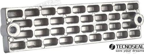 WAFFLE BAR MERCURY 25 HP 50/60/70 | OEM  00805 | ANODES | TECNOSEAL