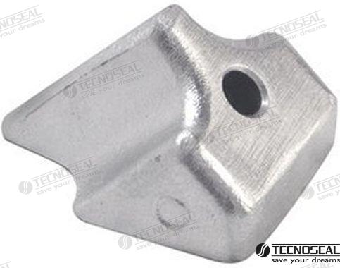 BONBARDIER PLATE EVINRUDE JOHNSON 4-7,5HP | OEM  00913 | ANODES | TECNOSEAL