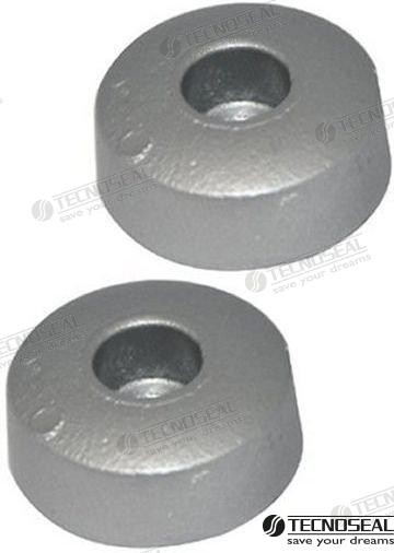 PAIR PROPELLER SIDES ANODES FLEX O FOLD | OEM  01042 | ANODES | TECNOSEAL