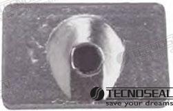 YAMAHA PLATE FOR YAMAHA 6-9,9HP | OEM  01107 | ANODES | TECNOSEAL