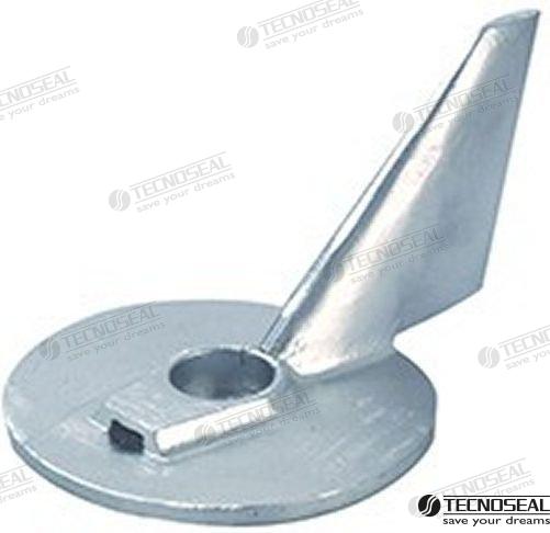 YAMAHA SKEG FOR YAMAHA V4/V6 130/260 | OEM  01119 | ANODES | TECNOSEAL