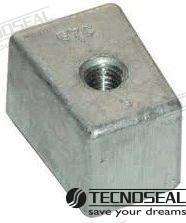 YAMAHA CUBE WITH HOLE FOR YAMAHA | OEM  01132 | CUBE ANODE | TECNOSEAL