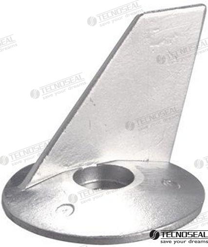 SKEG FOR TOHATSU MEGA 25-50HP | OEM  01253 | ANODES | TECNOSEAL