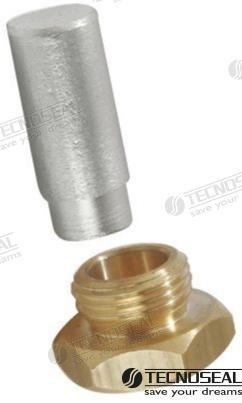 ROD FOR COOLER FOR RENAULT | OEM  01800 | ANODES | TECNOSEAL