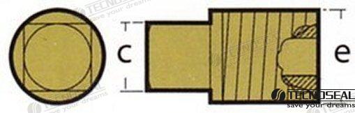 TAP ANODE COOLING G.M. | OEM  02000TP | ANODES | TECNOSEAL