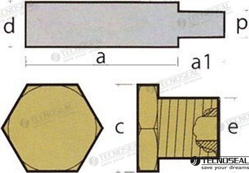 ANODE COOLING AIFO W/TAP | OEM  02010T | ANODES | TECNOSEAL