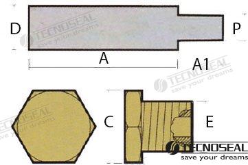 ANODE COOLING AIFO C/TAP | OEM  02011T | ANODES | TECNOSEAL