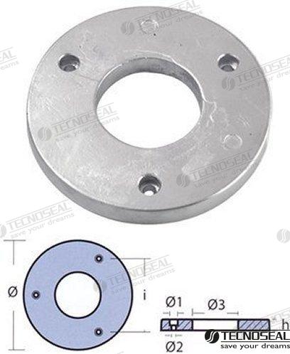 ANODE HIDROMARINE | OEM  02501 | ANODES | TECNOSEAL