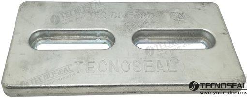 USA PLATE 305*152*13 H.C. 140 ALU | OEM   | ANODES | TECNOSEAL