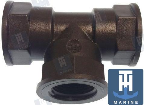 TEE CONNECTOR FEMALE 1" NPT. | OEM  3TT100 | HULL |