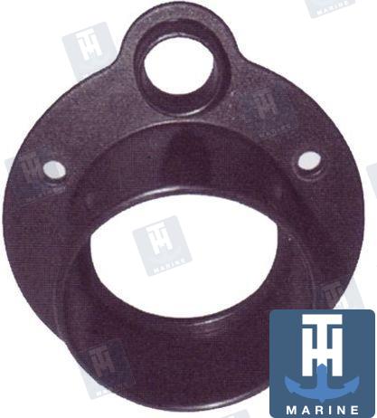 RIGGING FLANGE W/FUEL PORT BLACK | OEM  1 | CABLES |